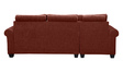 Barcelona 2 Seater RHS Sofa with Lounger in Cherry Red Colour