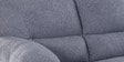 Bari Boucle Fabric 2 Seater Sofa in Grey Color