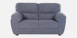 Bari Boucle Fabric 2 Seater Sofa in Grey Color