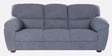 Bari Boucle Fabric 3 Seater Sofa in Grey Color