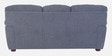 Bari Boucle Fabric 3 Seater Sofa in Grey Color