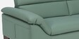 Bario Leatherette 2 Seater Sofa In Sage Green Colour