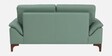 Bario Leatherette 2 Seater Sofa In Sage Green Colour