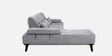 Barret RHS Sectional Sofa In Grey Color
