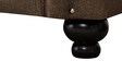 Barry Fabric 3 Seater Sofa in Brown Colour