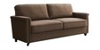Barry Fabric 3 Seater Sofa in Brown Colour