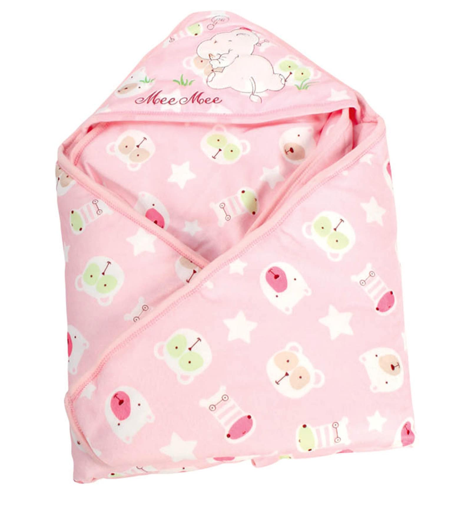 Buy Mee Mee Baby Blanket in Pink Colour at 100% OFF by Mee Mee | Pepperfry