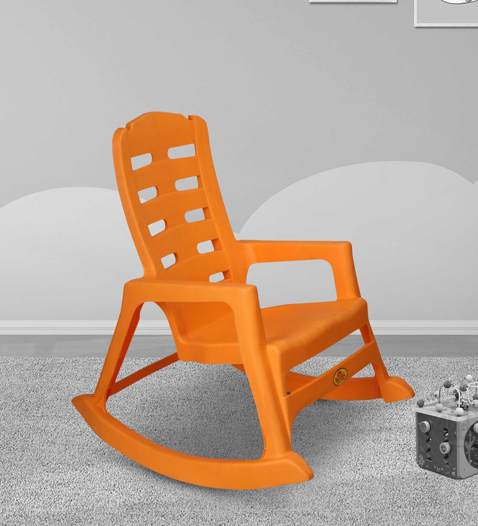 Babylon Plastic Kids Seating in Orange Colour