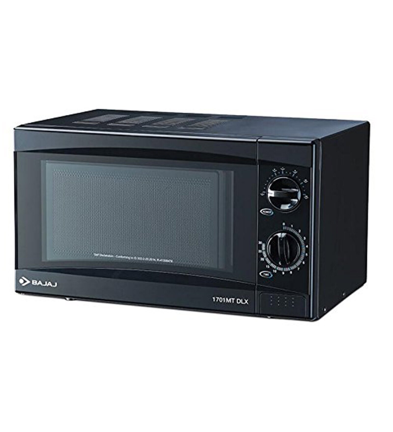 Bajaj 1701MT DLX Solo Microwave Oven (17 Ltr,Black)