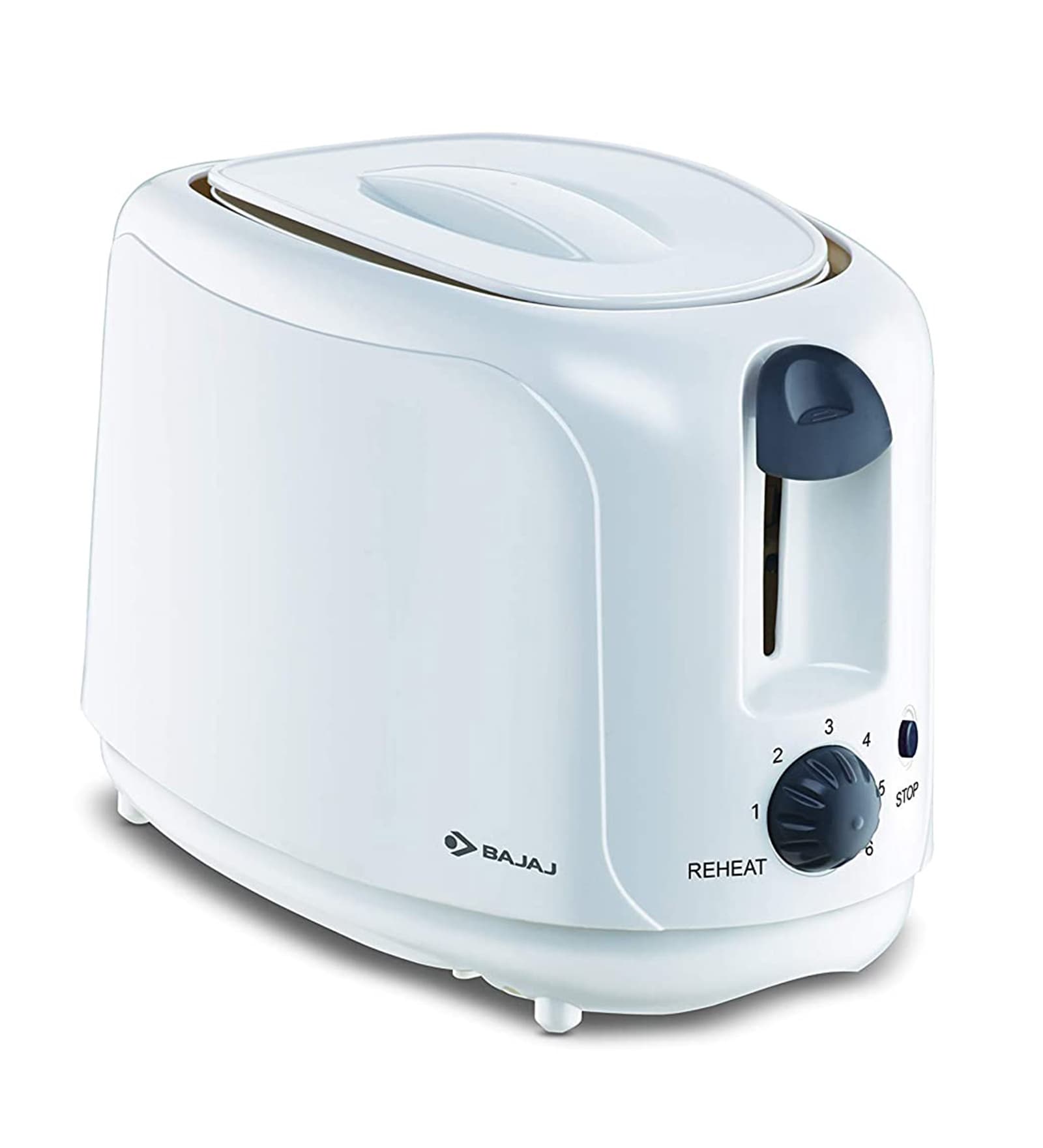 Bajaj ATX 4 750-Watt Pop-up Toaster in White Colour