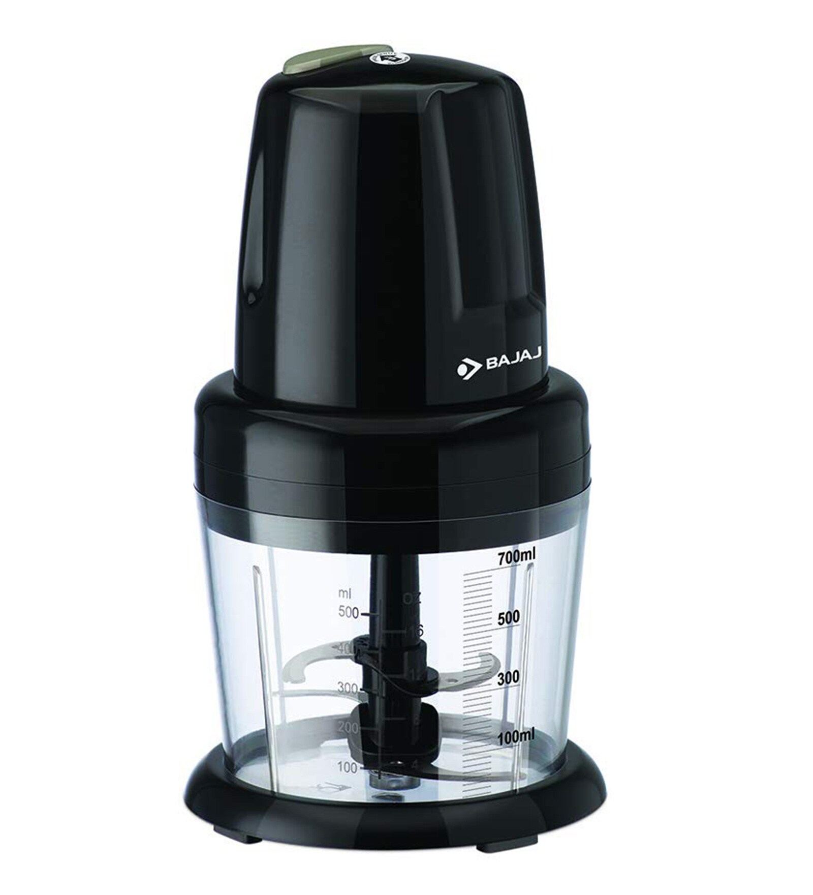 Bajaj Chop Pro Chopper 800 ML with Whisking Blade in Black Colour Bajaj Chop Pro Chopper 800 ML with Whisking Blade in Black Colour