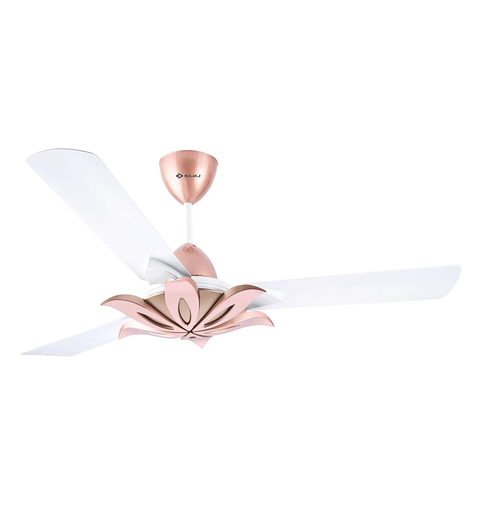 Bajaj Floweret AVAB 1200mm Full Aluminium Body Ceiling Fan With Anti-Bacterial Coating (Duck White)
