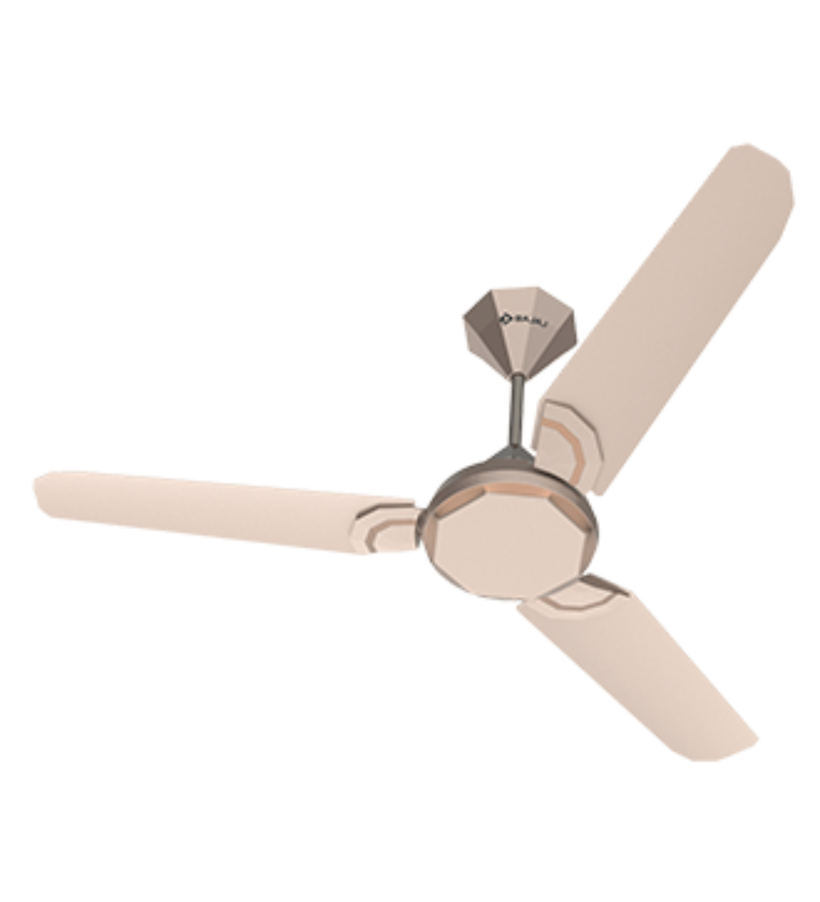 Bajaj Junet AVAB 1200 mm Full Aluminium Body Ceiling Fan With Anti-Bacterial Coating (Black Currant & Rose Copper)