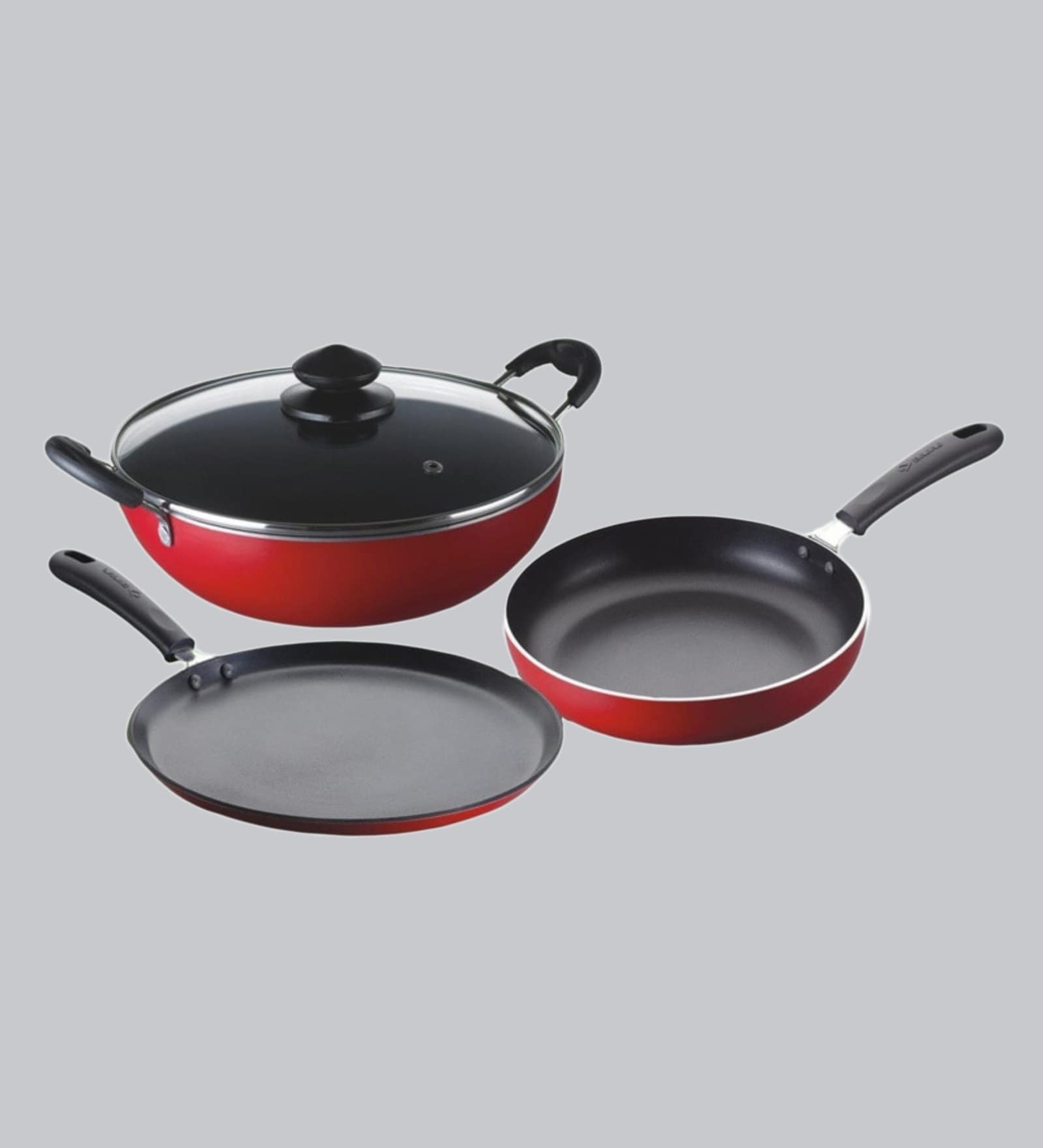 Buy Majesty Aluminium NonStick Cookware Set of 3 Online