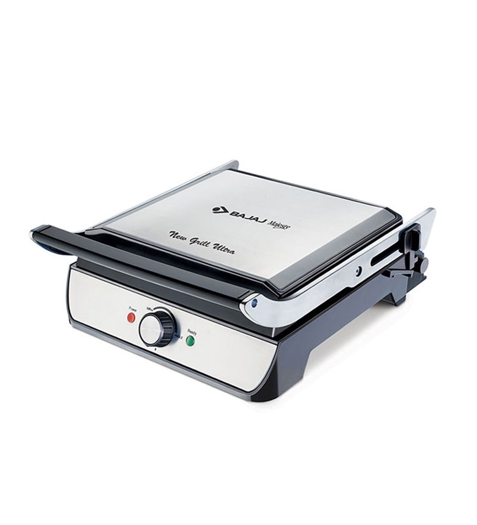 Buy Bajaj 4 Slice 200W Silver Grill Sandwich Toaster (Model NoGrill Ultra 2000) Online