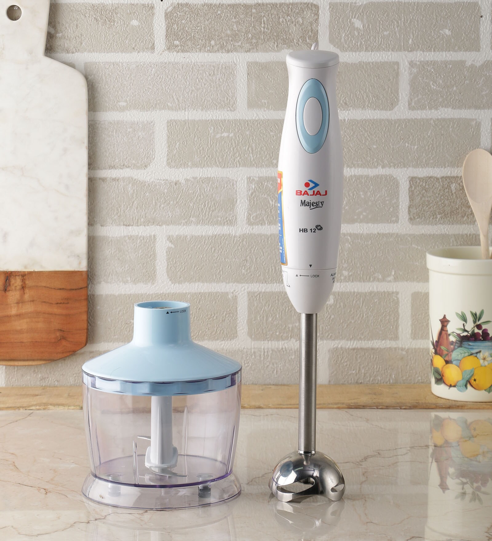 Buy 300W Electric Hand Blender with Chopping Jar Online Blenders