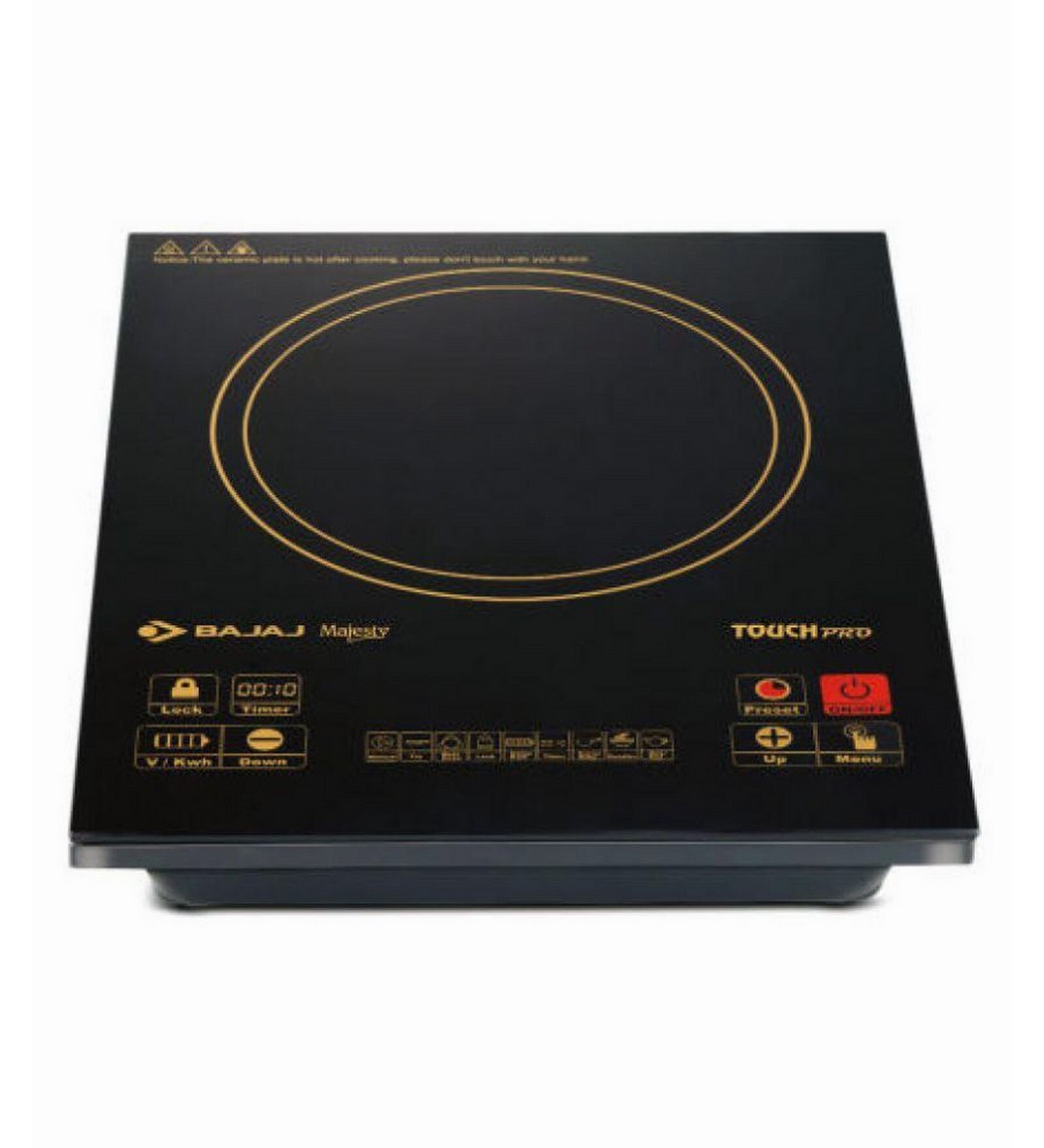 Buy Bajaj Majesty Touch Pro 2000 W Induction Cooktop Online Induction