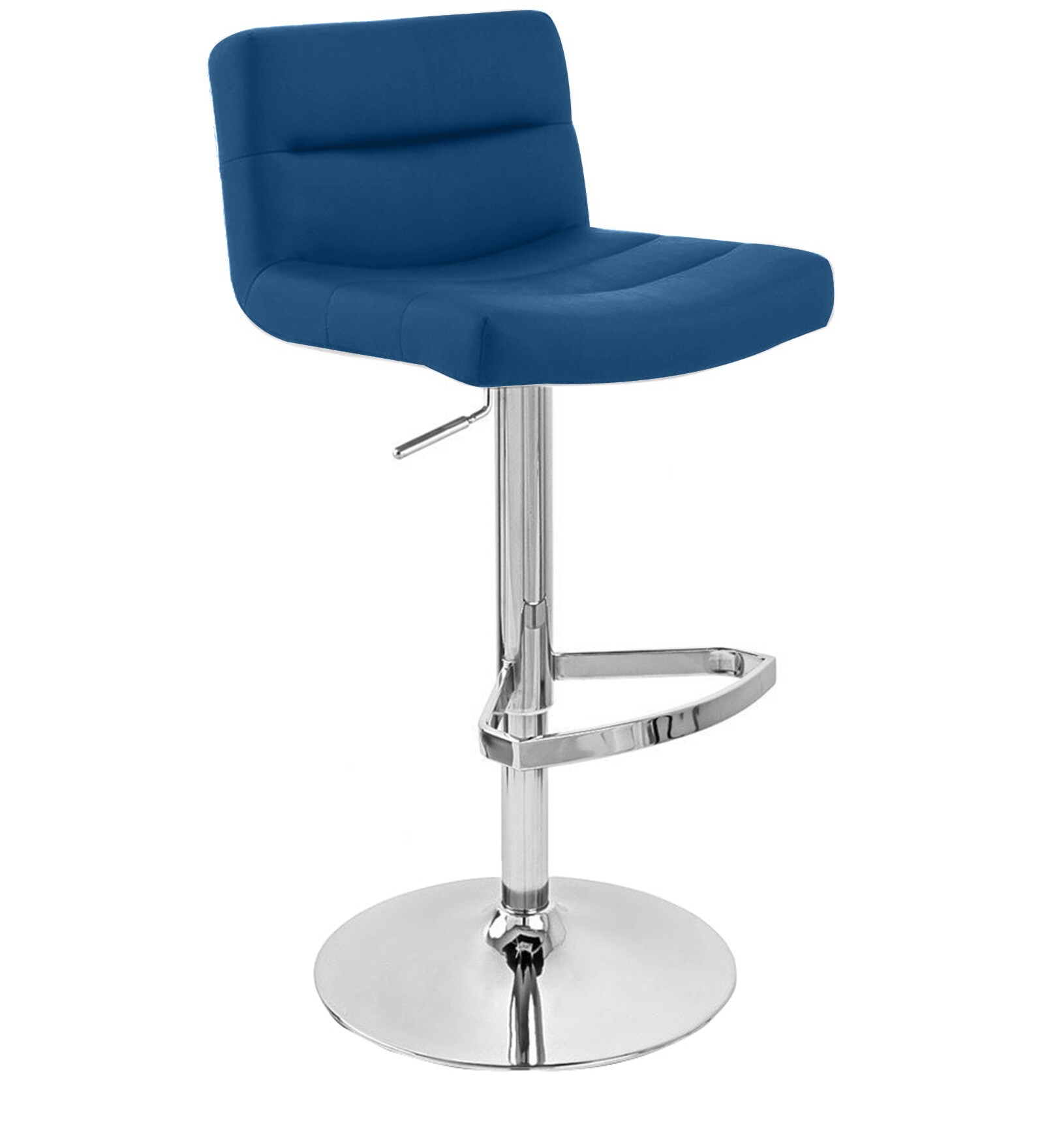 Buy Bar Chair in Blue Colour by The Furniture Store Online Modern Bar