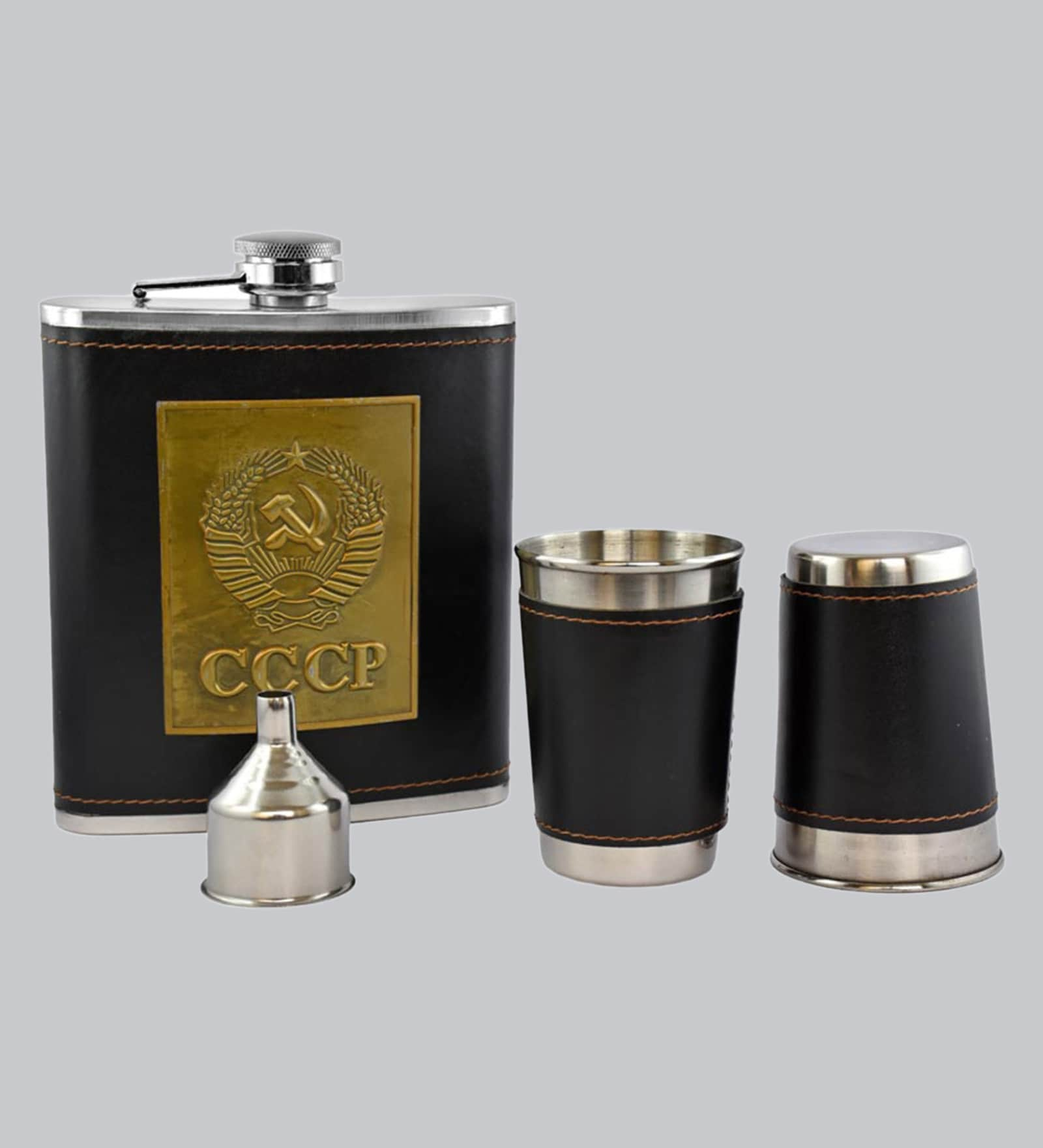 Bar World Hip Flask Set