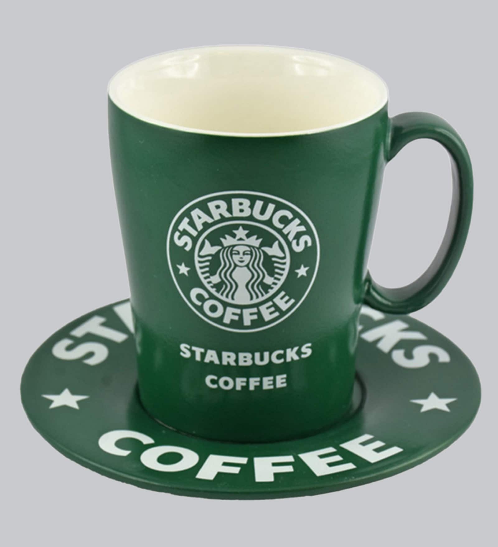 Bar World Starbucks Ceramic & Plastic 180 ML Mug  