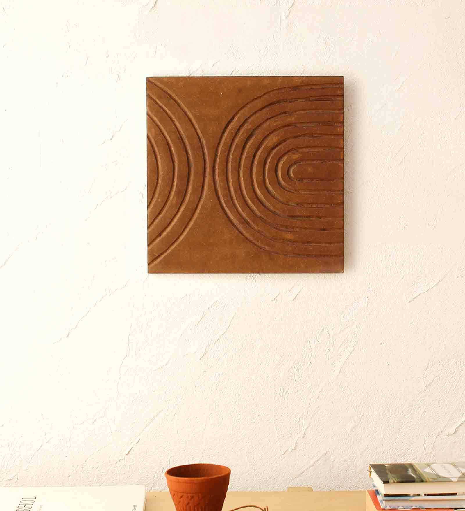 Buy Bargavi Brown Wood Wall Art by House This at 25 OFF by House This