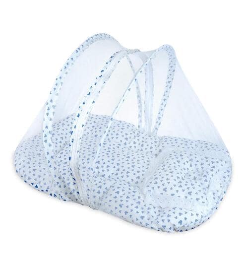 Baby Polyester Mosquito Net In Blue