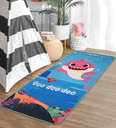 Shark Shaped Kids Bath Mat