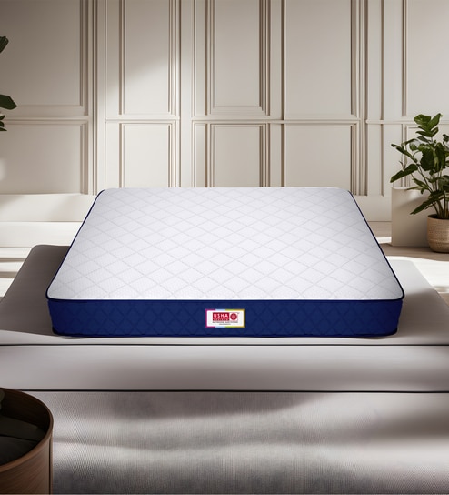 Back Master with NFF Tech. Bonded Foam 6 Inches Single Size Mattress in White Colour