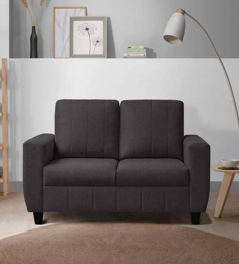 Bae Fabric 2 Seater Sofa in Woody Brown Colour