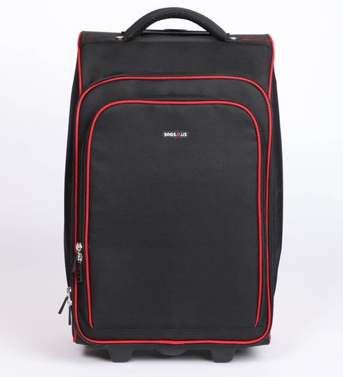 Buy Bags R Us Matte Polyester Black Cabin Luggage Overnight Travel