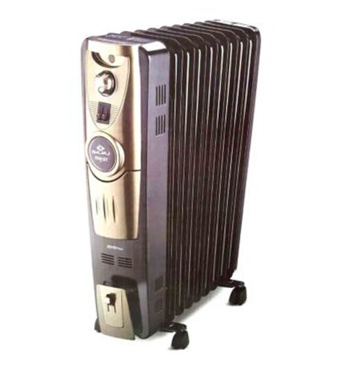 Bajaj Majesty Rh 9 Plus 2000 Watt Oil Filled Without Fan Room Heater