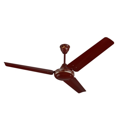 Buy Speedster 1200 Mm Brown 3 Blade Ceiling Fan By Bajaj Online