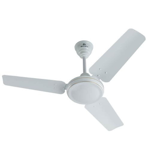 Buy Speedster 900 Mm White Ceiling Fan By Bajaj Online Homeware