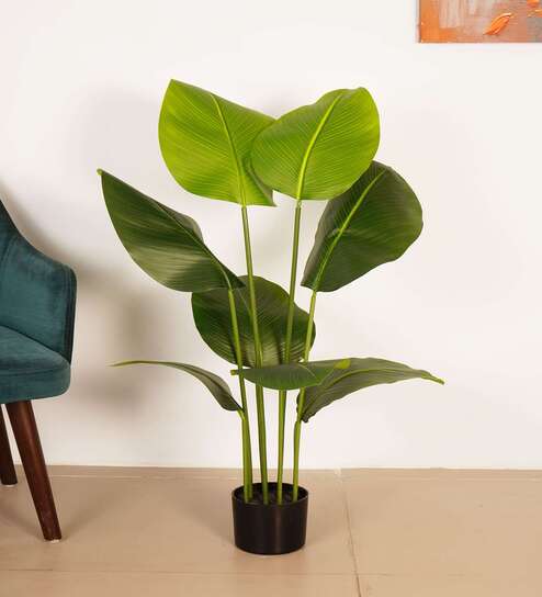 Artificial Banana Plant with Pot