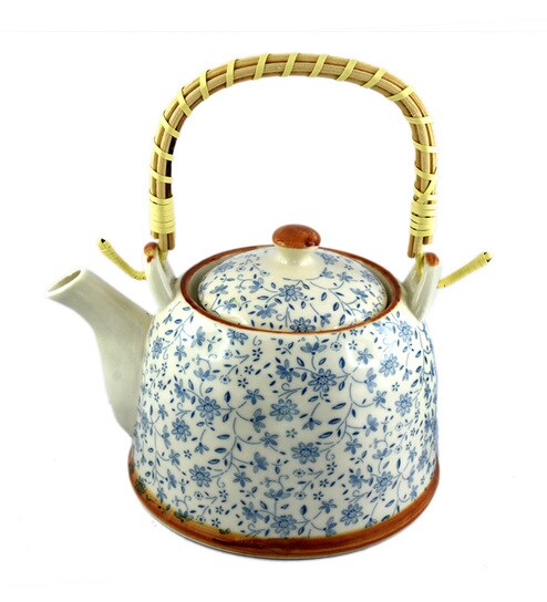 Blue And White Porcelain 800 Ml Teapot By Barworld
