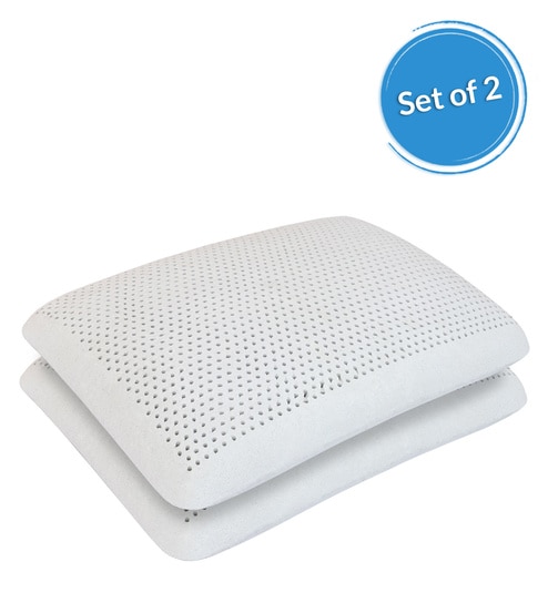 Bare Latex 24 x 16 Inch Pillows (Set of 2)