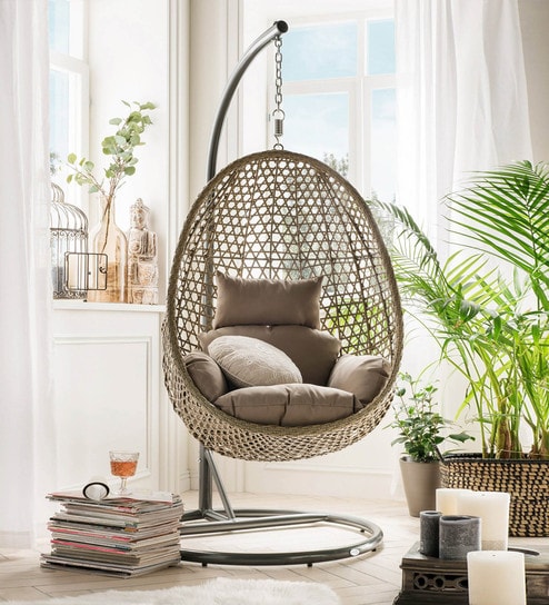 Carry bird swing discount chair with stand