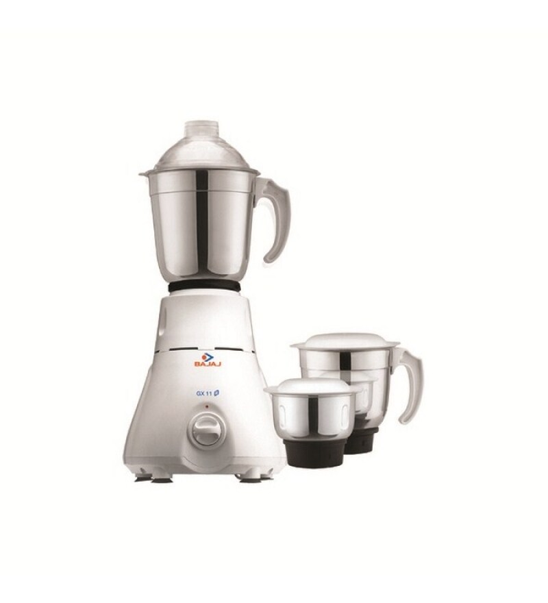 Buy Bajaj GX11 3 Jars Mixer Grinder (White) Online Juicer Mixer