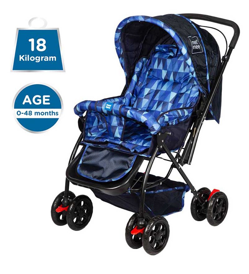Buy Baby Pram with Adjustable Seating Positions and Reversible Handle