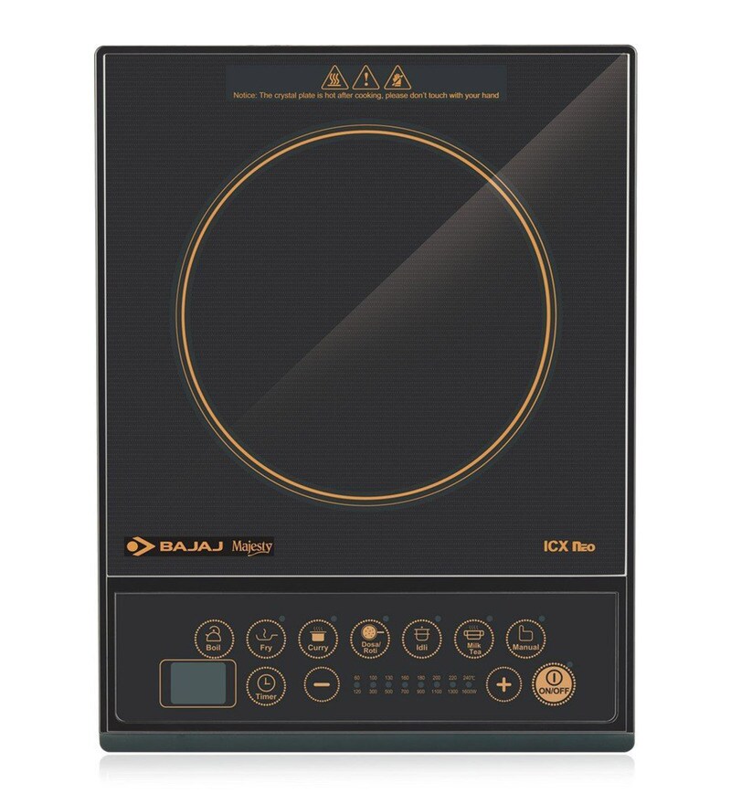 Buy Bajaj 1600W Induction Cooktop (Model No: ICX NEO ...