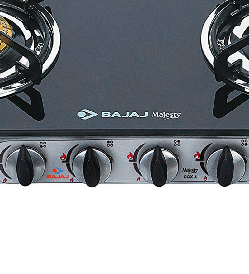 bajaj majesty gas stove 4 burner