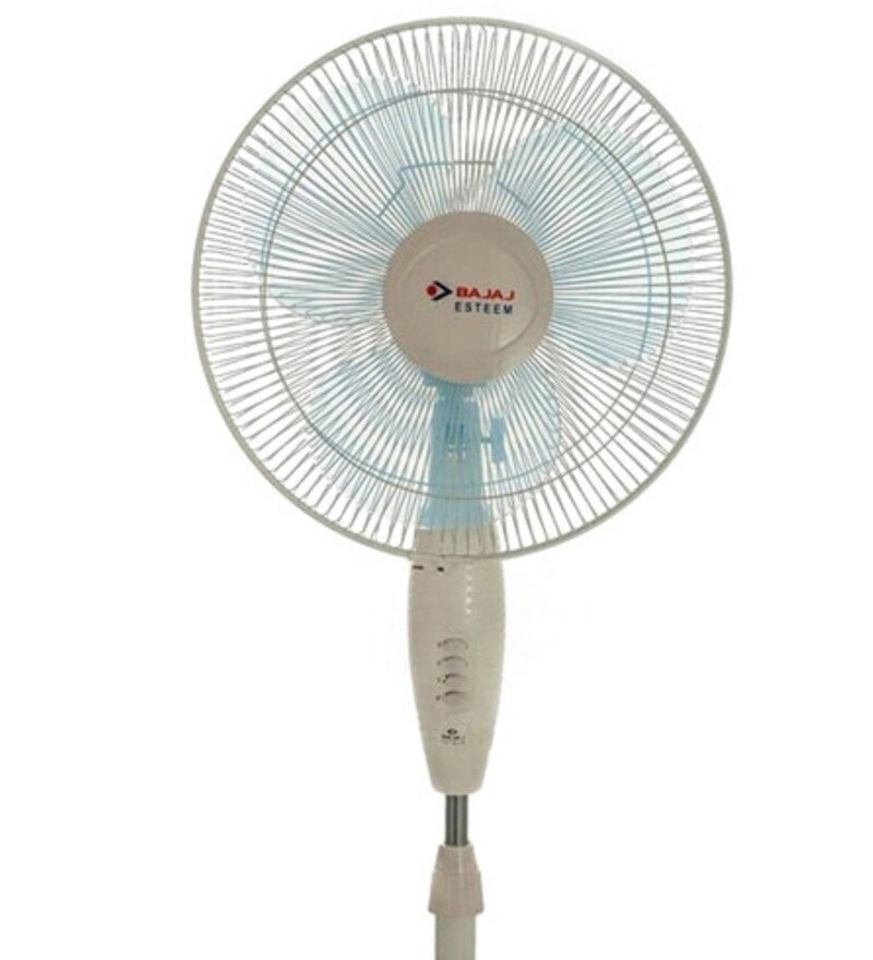 Buy Esteem 400 mm White Pedestal Fan by Bajaj Online Pedestal Fans