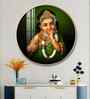 Baal Murugan Acrylic Round Wall Art