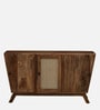 Baarn Mango Wood 3 Door Sideboard In Rustic Teak Finish