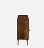 Baarn Mango Wood 3 Door Sideboard In Rustic Teak Finish