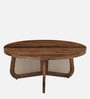 Baarn Mango Wood Coffee Table In Rustic Teak Finish
