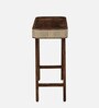 Baarn Mango Wood Console Table In Rustic Teak Finish