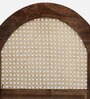 Baarn Mango Wood Display Shelf In Rustic Teak Finish