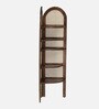 Baarn Mango Wood Display Shelf In Rustic Teak Finish
