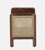 Baarn Mango Wood End Table In Rustic Teak Finish